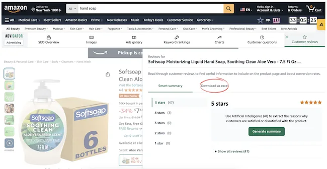Requisiti immagine principale di Amazon